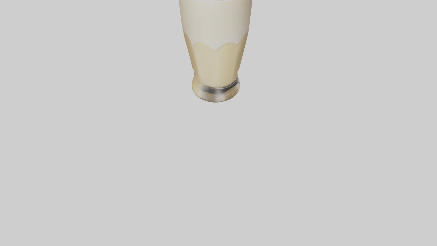 Eggnog model 3D model