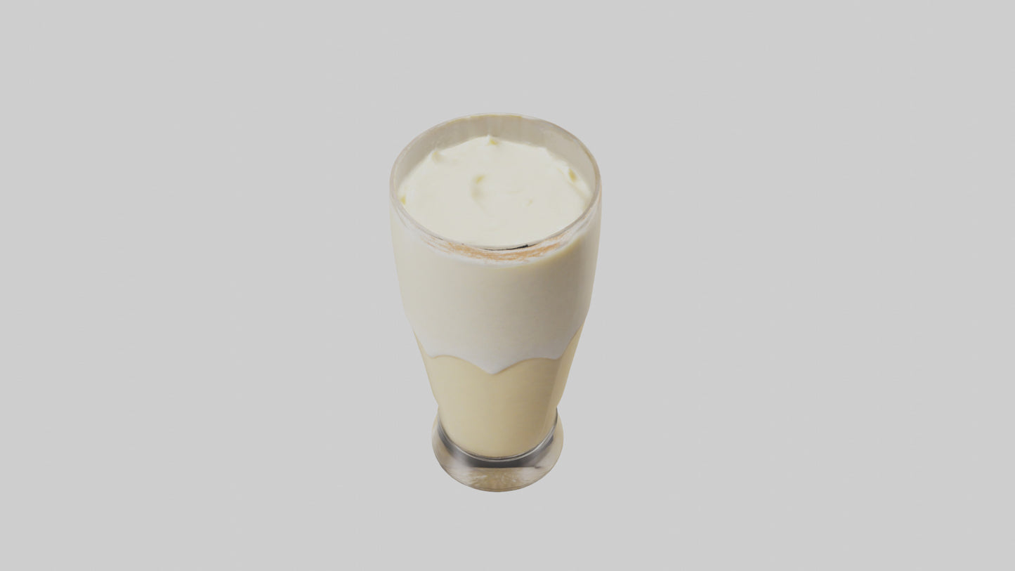 Eggnog model 3D model