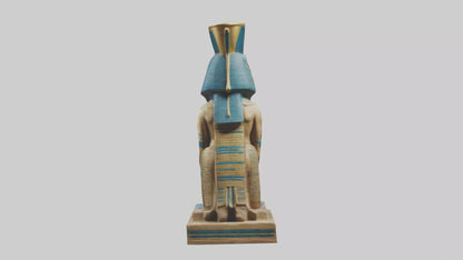 Egyptian Pharaoh statue model 3D model