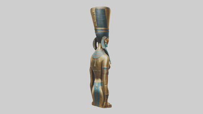 Egyptian Queen statue model 3D model