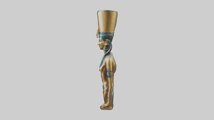 Egyptian Queen statue model 3D model