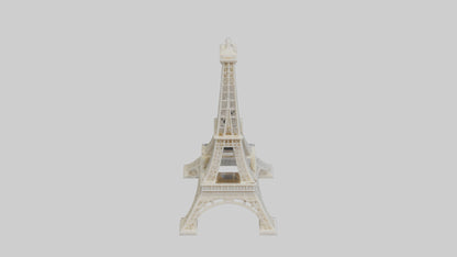 3D model Eiffel Tower Mini VR / AR / low-poly