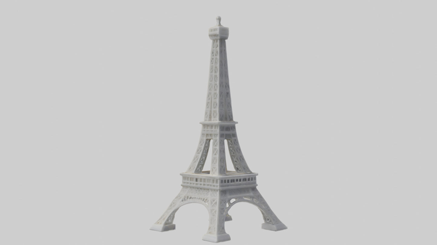 3D model Eiffel Tower Mini VR / AR / low-poly