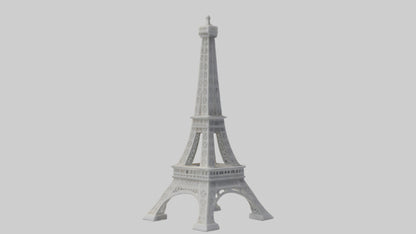 3D model Eiffel Tower Mini VR / AR / low-poly