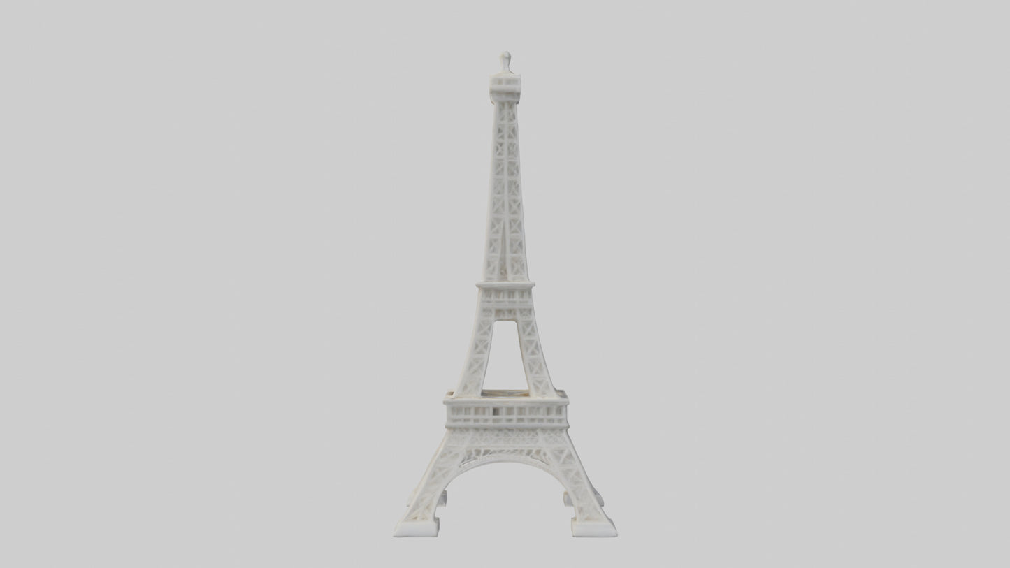 3D model Eiffel Tower Mini VR / AR / low-poly