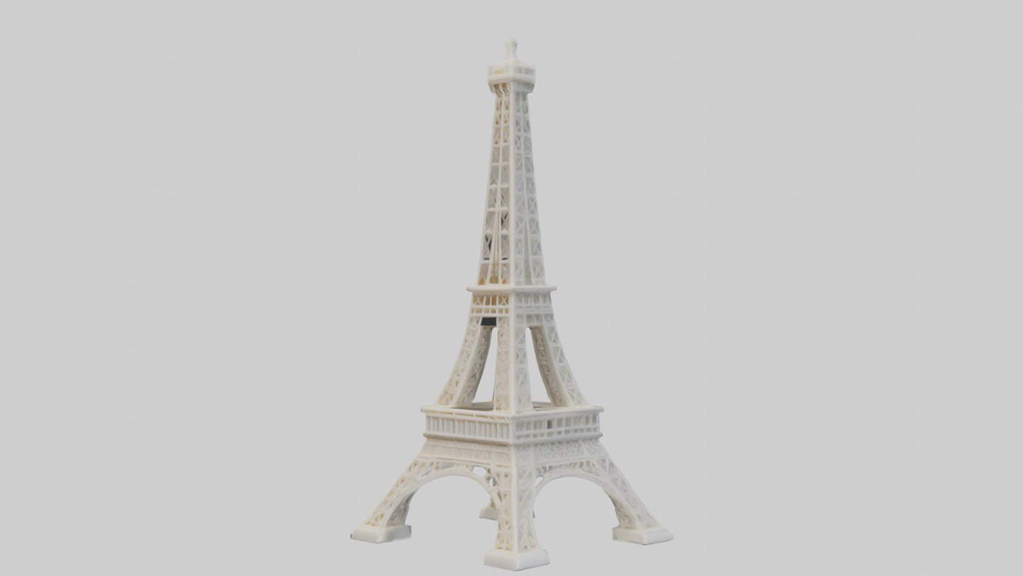 3D model Eiffel Tower Mini VR / AR / low-poly