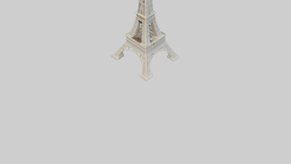 3D model Eiffel Tower Mini VR / AR / low-poly