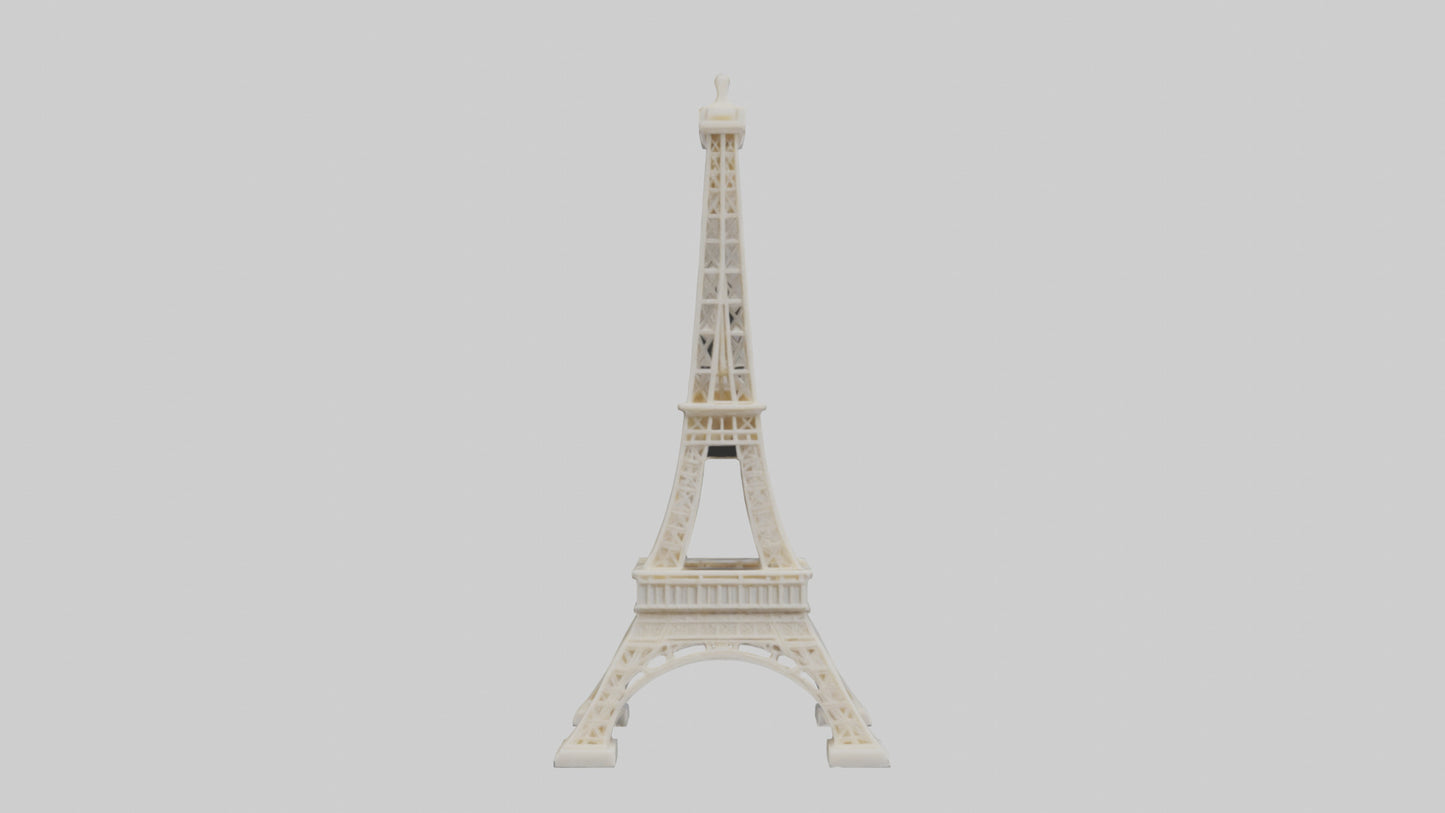 3D model Eiffel Tower Mini VR / AR / low-poly