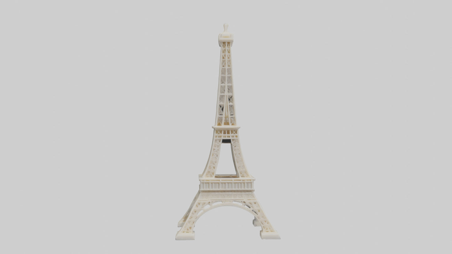 3D model Eiffel Tower Mini VR / AR / low-poly