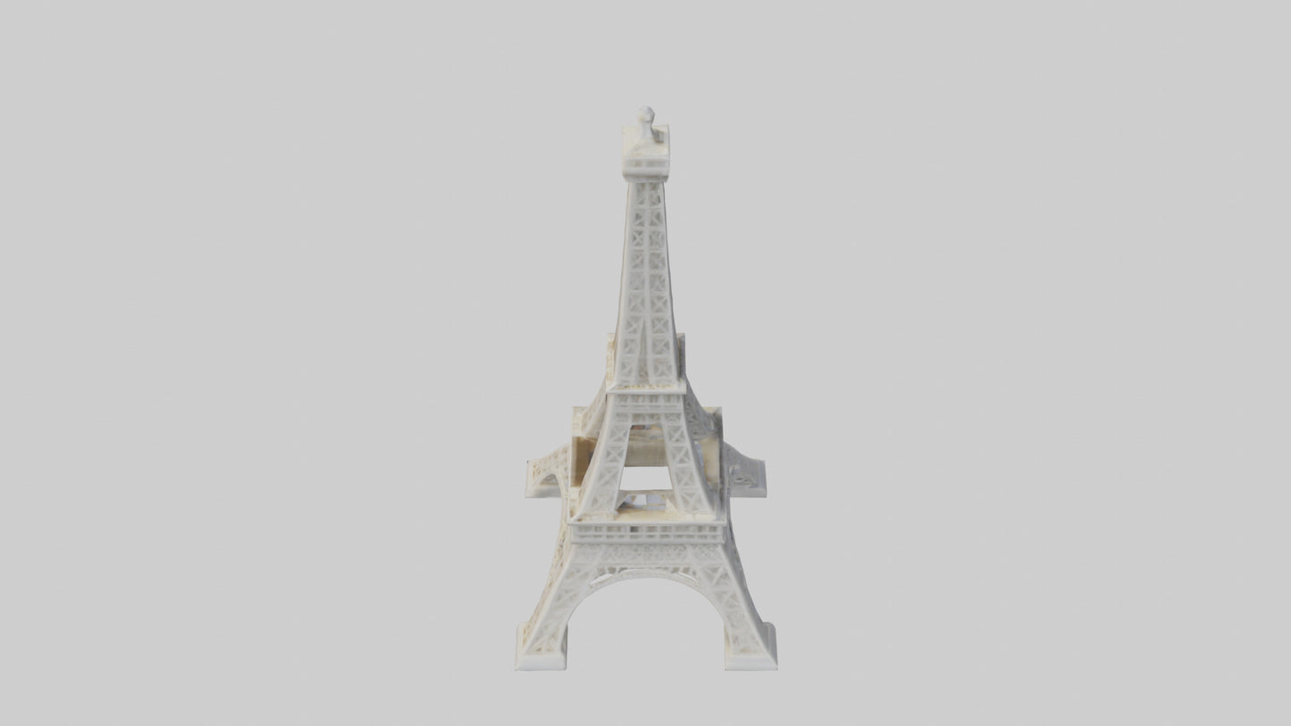 3D model Eiffel Tower Mini VR / AR / low-poly