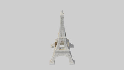 3D model Eiffel Tower Mini VR / AR / low-poly
