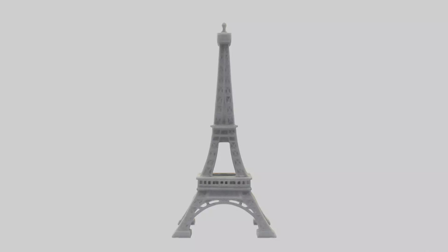 3D model Eiffel Tower Mini VR / AR / low-poly
