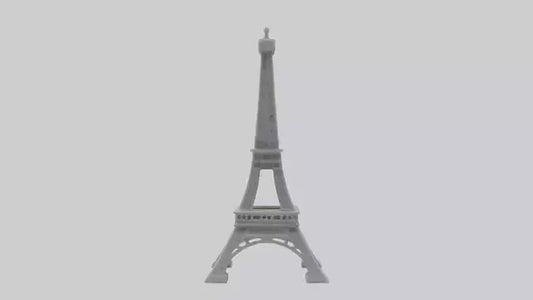 3D model Eiffel Tower Mini VR / AR / low-poly