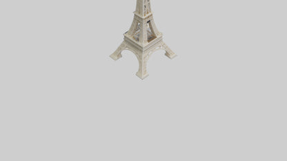 3D model Eiffel Tower Mini VR / AR / low-poly
