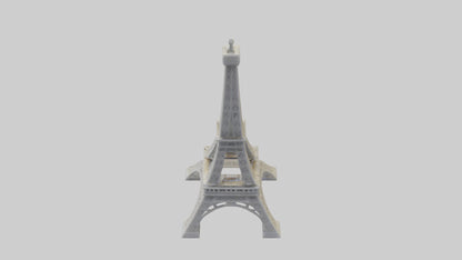 3D model Eiffel Tower Mini VR / AR / low-poly