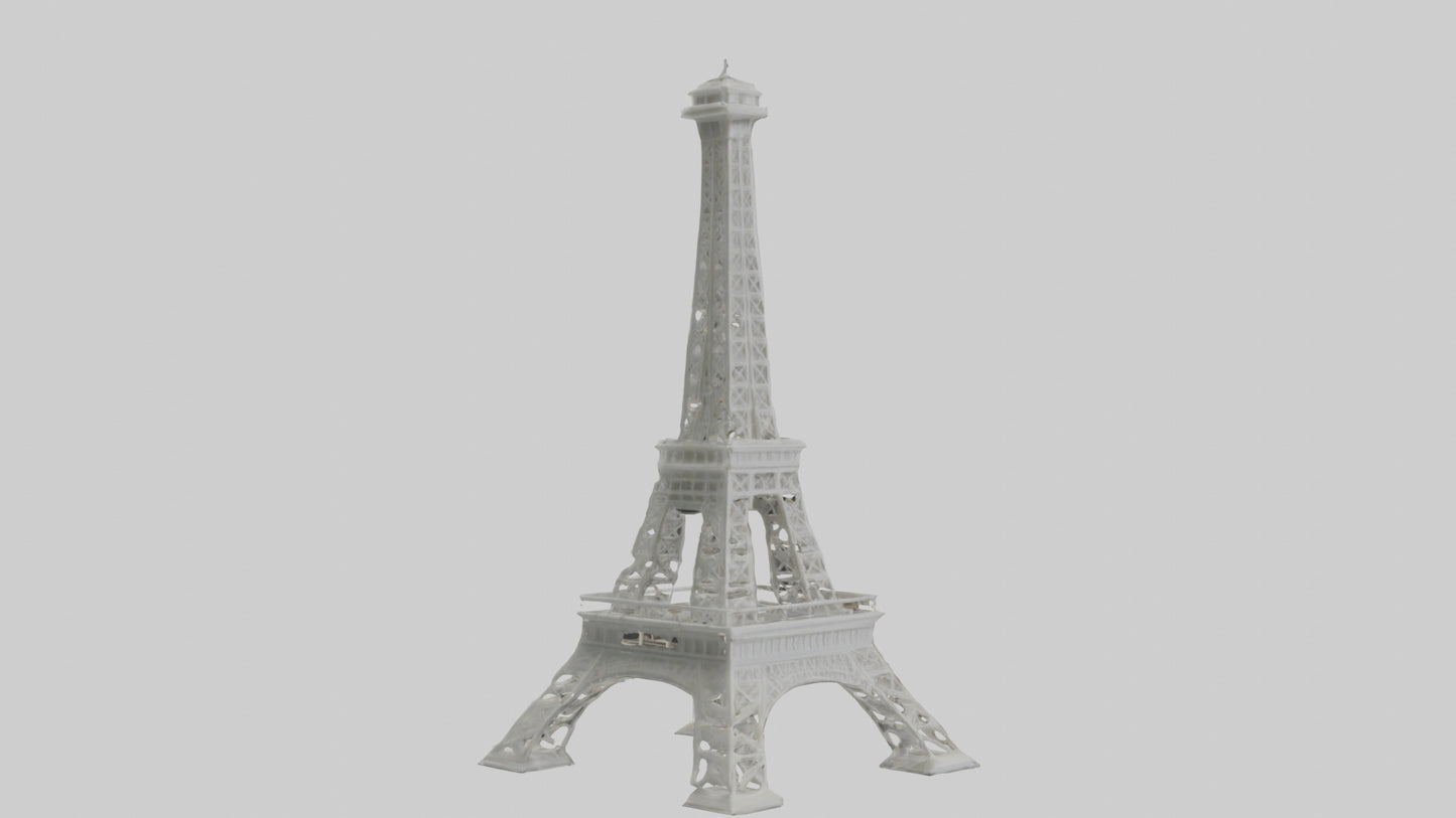 Eiffel Tower mini model VR / AR / low-poly
