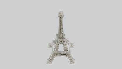 Eiffel Tower mini model VR / AR / low-poly