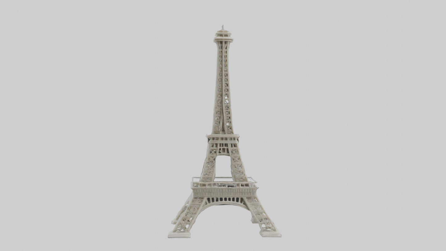 Eiffel Tower mini model VR / AR / low-poly