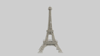 Eiffel Tower mini model VR / AR / low-poly