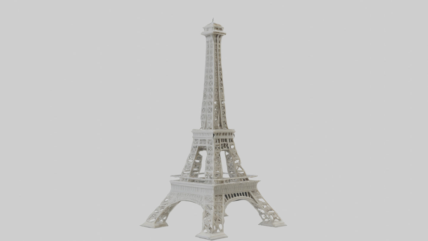 Eiffel Tower mini model VR / AR / low-poly