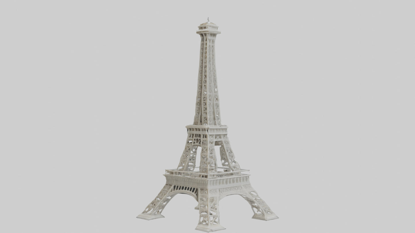 Eiffel Tower mini model VR / AR / low-poly