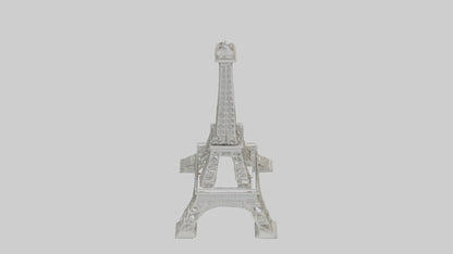 Eiffel Tower mini model VR / AR / low-poly