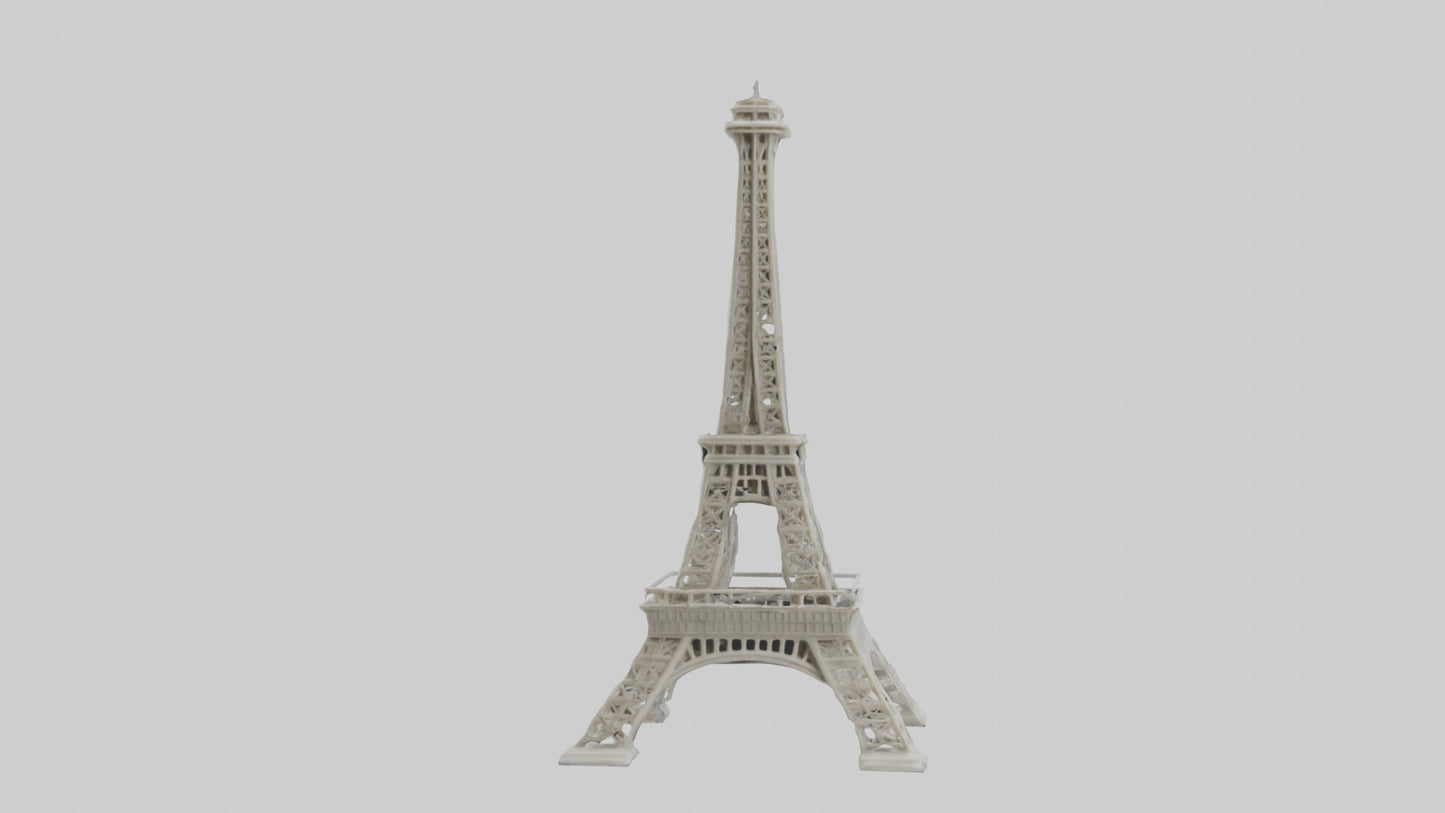 Eiffel Tower mini model VR / AR / low-poly