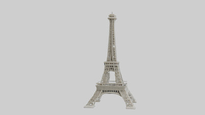 Eiffel Tower mini model VR / AR / low-poly
