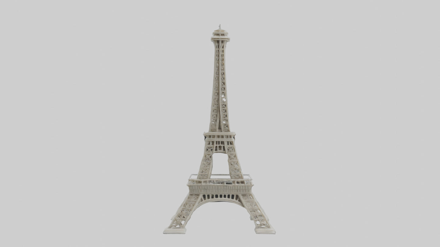 Eiffel Tower mini model VR / AR / low-poly