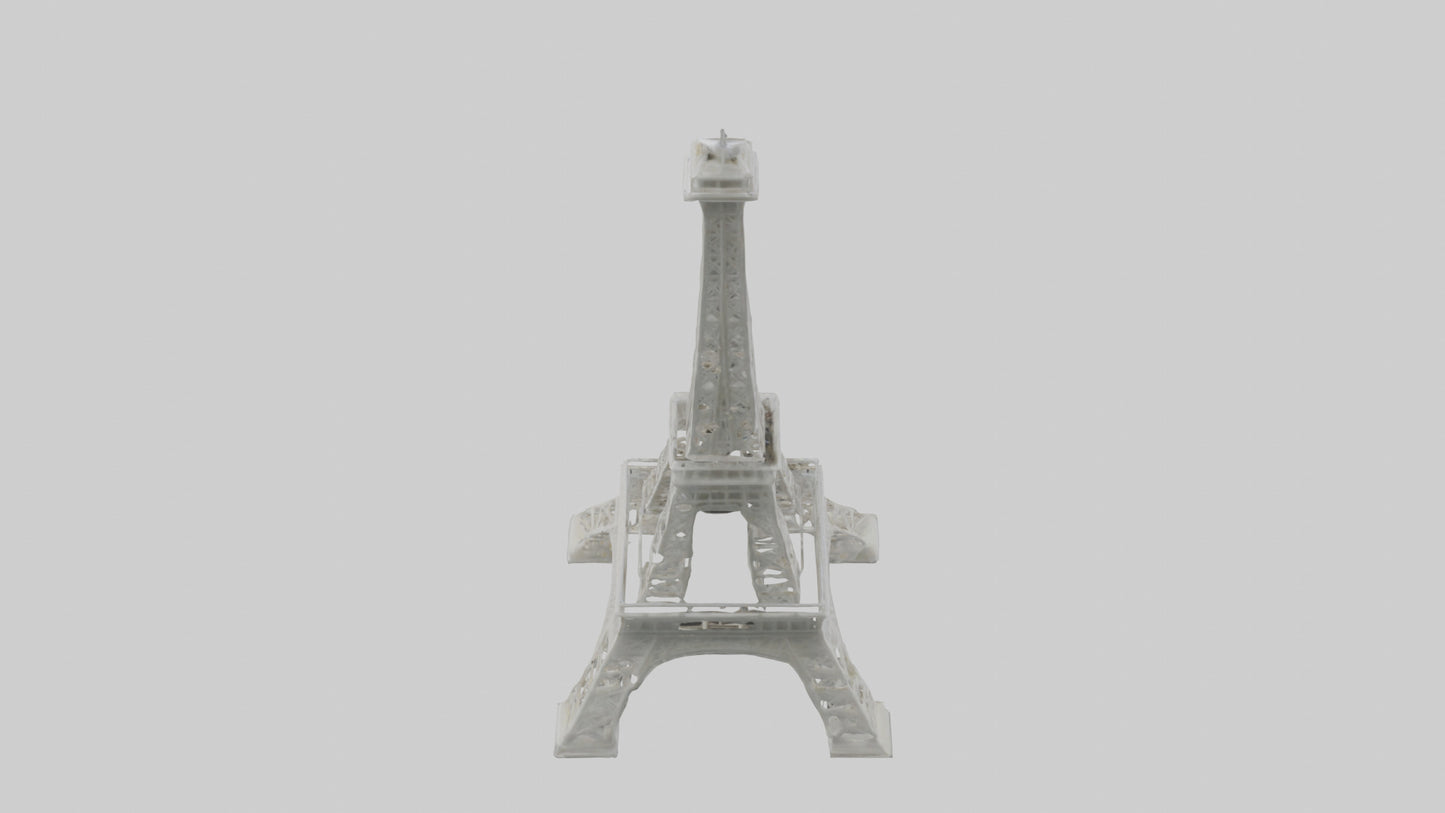 Eiffel Tower mini model VR / AR / low-poly
