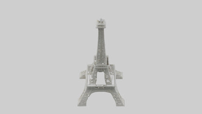 Eiffel Tower mini model VR / AR / low-poly