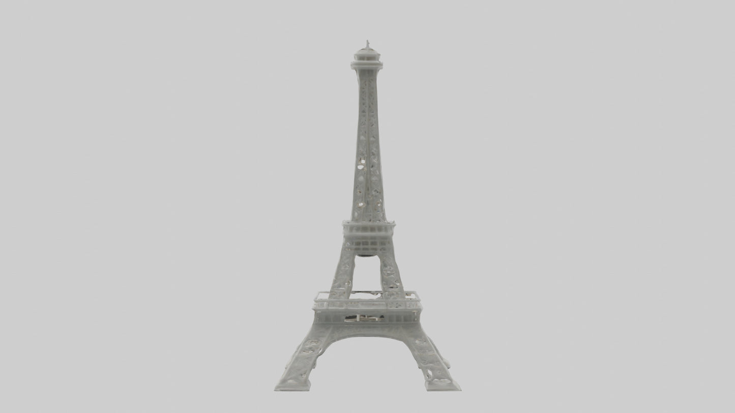 Eiffel Tower mini model VR / AR / low-poly