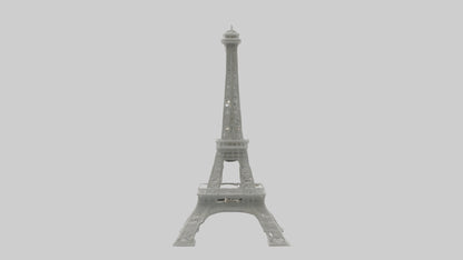 Eiffel Tower mini model VR / AR / low-poly