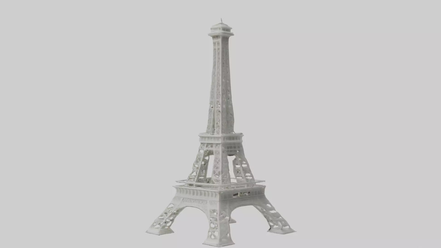 Eiffel Tower mini model VR / AR / low-poly