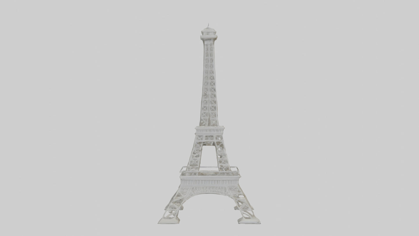 Eiffel Tower mini model VR / AR / low-poly
