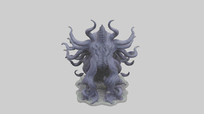 Eldritch Beast statue model 3D model