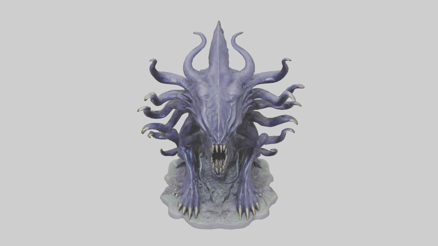 Eldritch Beast statue model 3D model