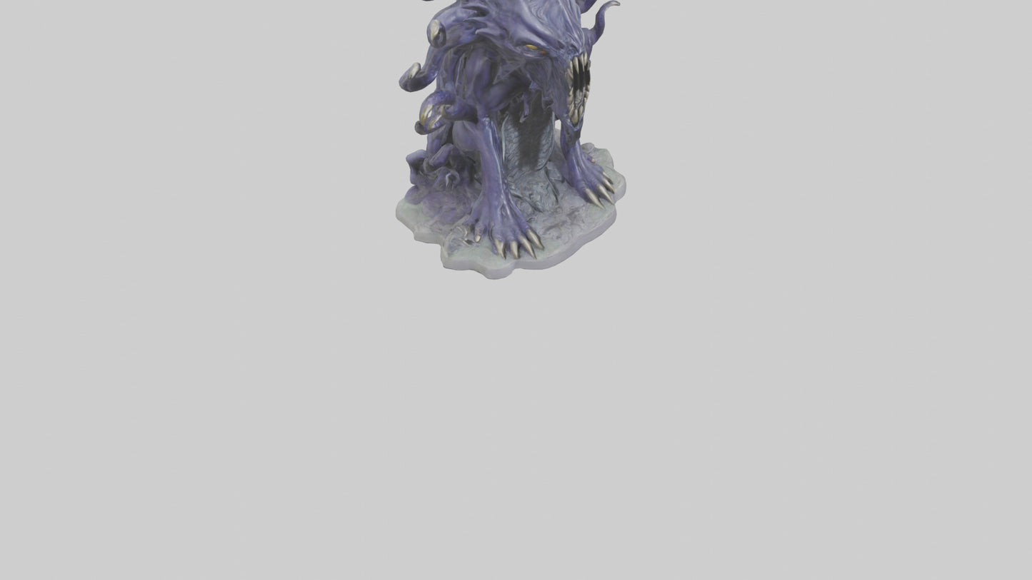 Eldritch Beast statue model 3D model