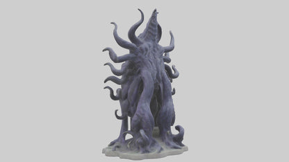 Eldritch Beast statue model 3D model