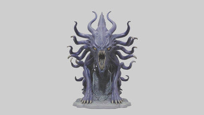 Eldritch Beast statue model 3D model