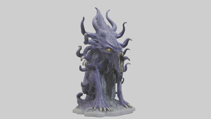 Eldritch Beast statue model 3D model