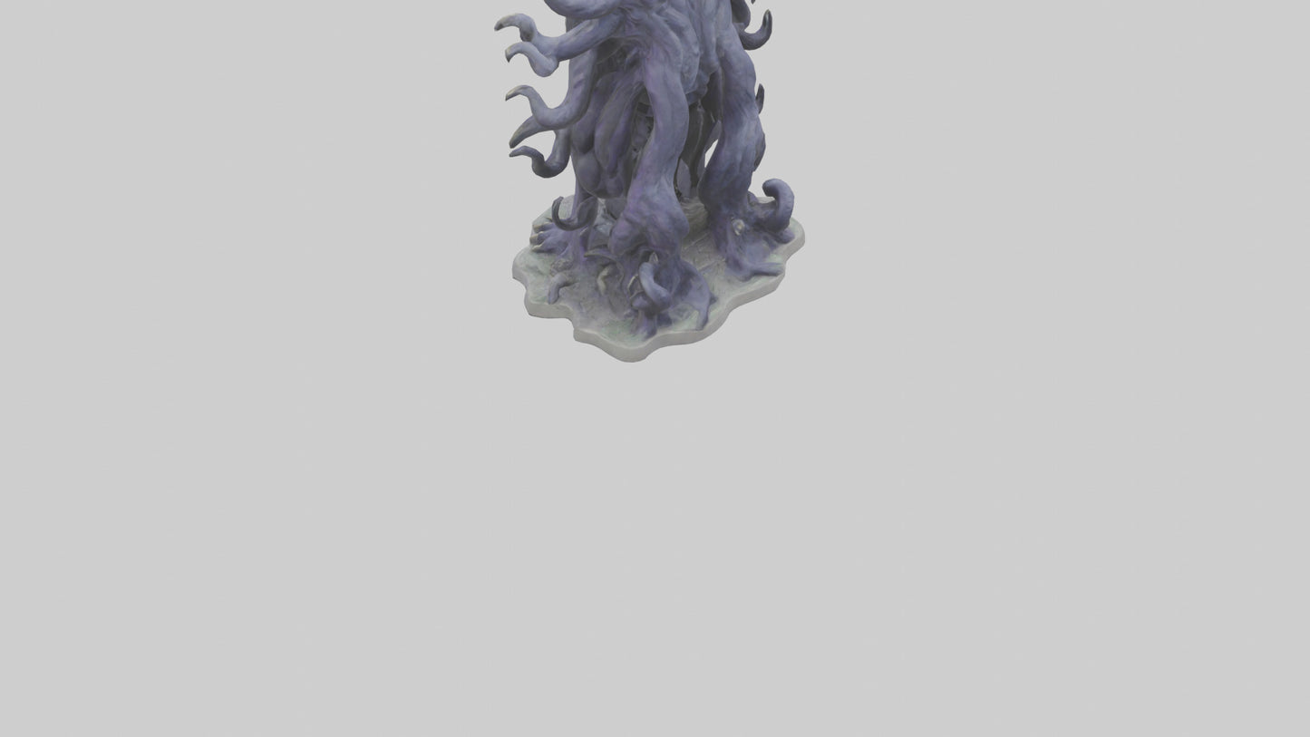 Eldritch Beast statue model 3D model