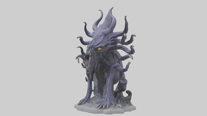 Eldritch Beast statue model 3D model