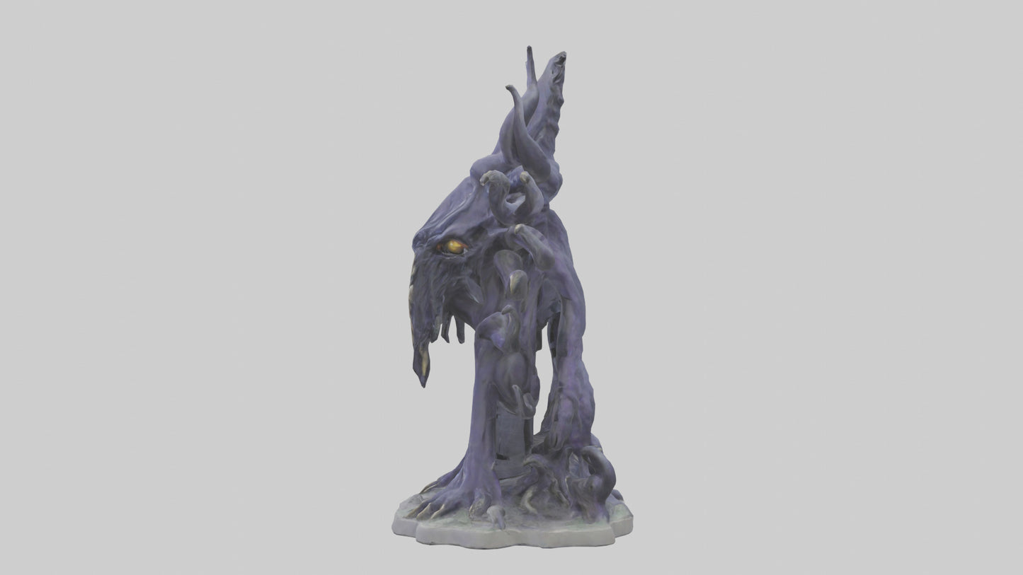 Eldritch Beast statue model 3D model