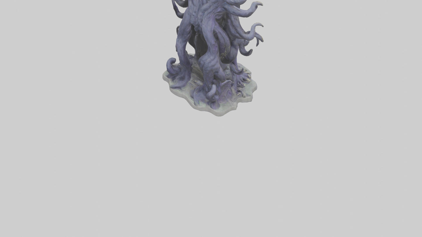 Eldritch Beast statue model 3D model