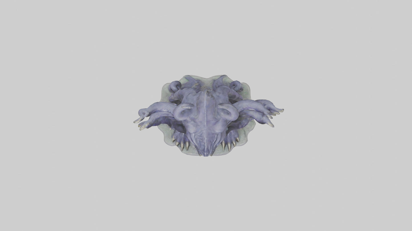 Eldritch Beast statue model 3D model