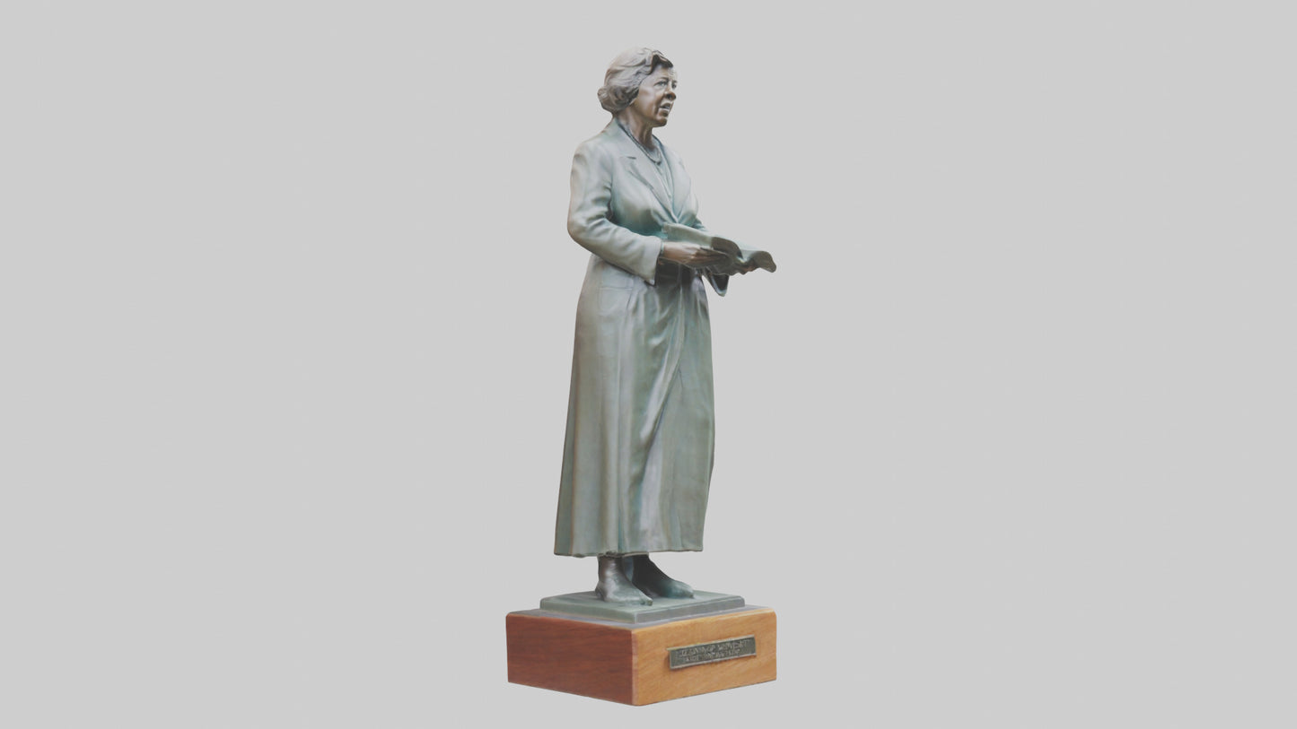 Eleanor Roosevelt statue model 3D model