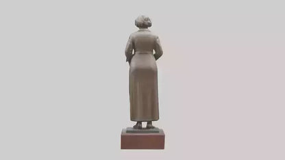 Eleanor Roosevelt statue model 3D model