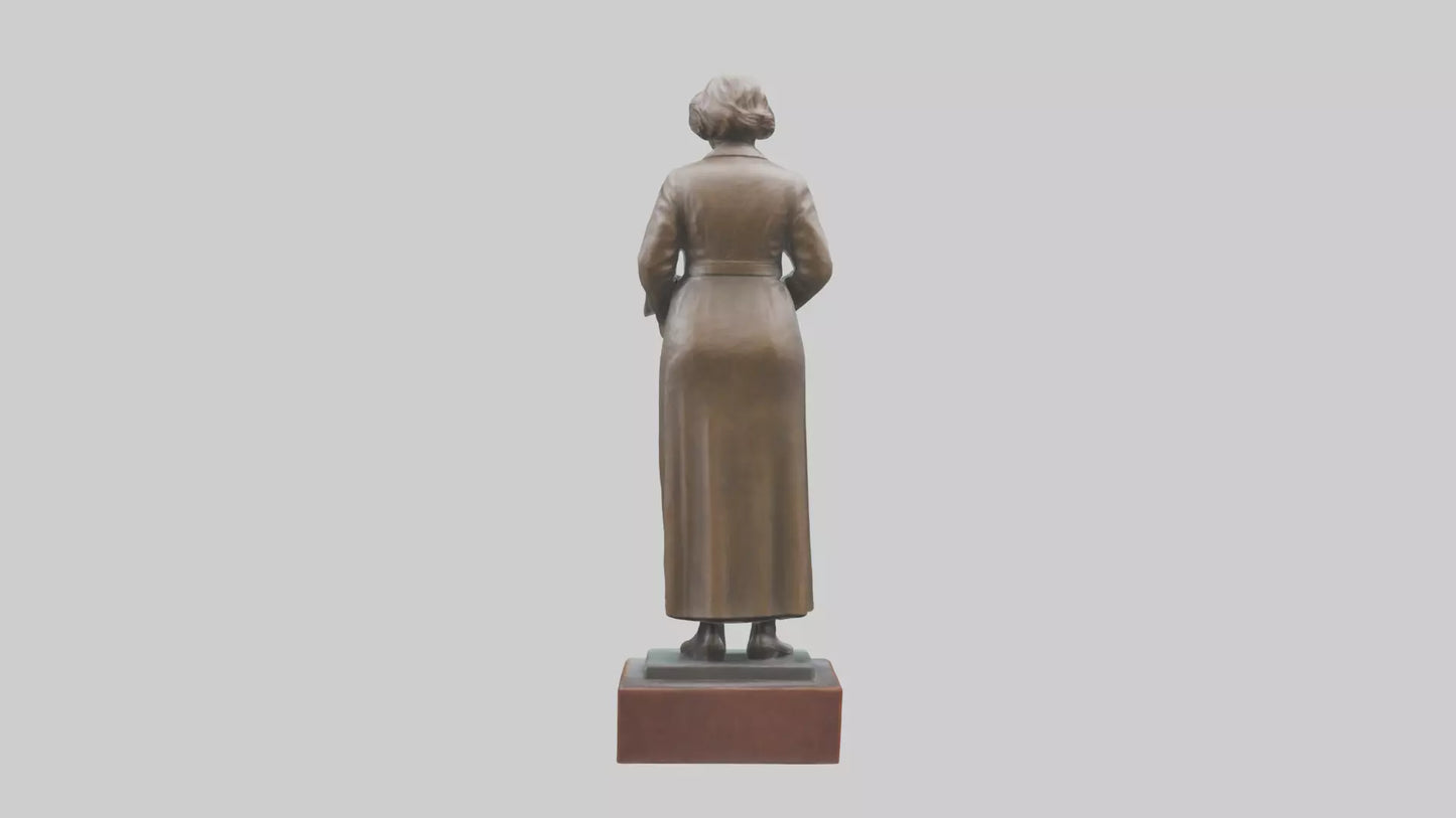 Eleanor Roosevelt statue model 3D model