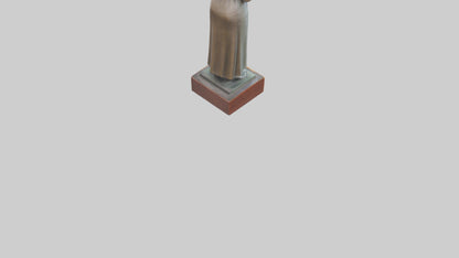 Eleanor Roosevelt statue model 3D model
